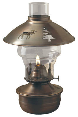 11-Inch Montana Indoor Oil Lamp