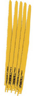 5-Pk., 9-In. 6/7-TPI Bi-Metal Reciprocating Saw Blade