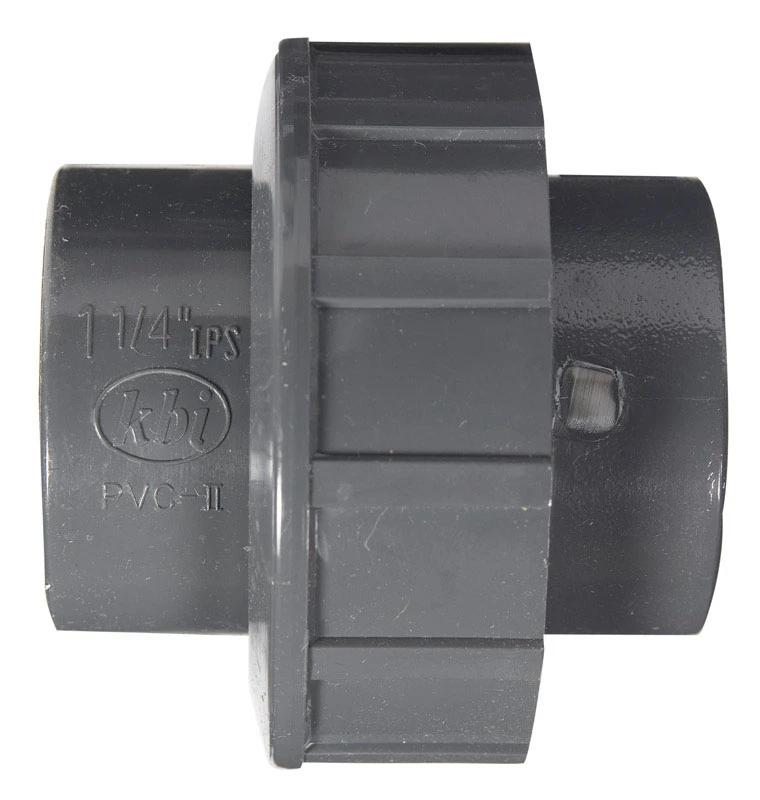 NDS Schedule 80 Slip x 1-1/4 in. Dia. PVC Slip Union 1-1/4 in.