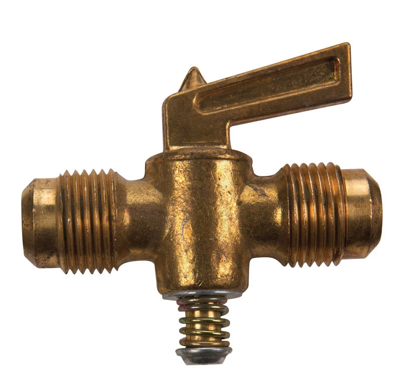JMF Anderson MPT Brass Ground Plug Valve