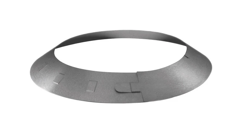 DuraVent DuraPlus 6 in. Dia. 28 Ga. Galvanized Steel Storm Collar