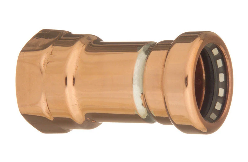CopperLoc Push to Connect 3/4 in. Push x 3/4 in. Dia. Female Copper Pipe Adapter