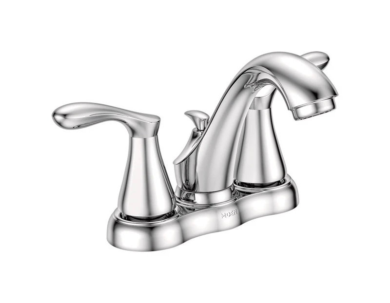 Moen Varese Two Handle Chrome Lavatory Faucet with Pop-Up