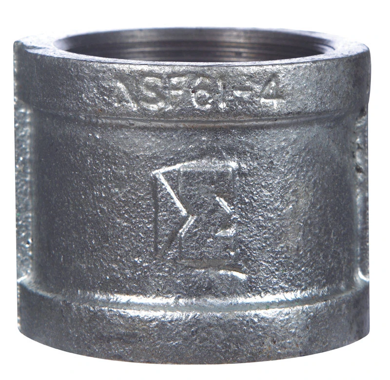 BK Products 1-1/2 in. FPT x 1-1/2 in. Dia. FPT Galvanized Malleable Iron Coupling