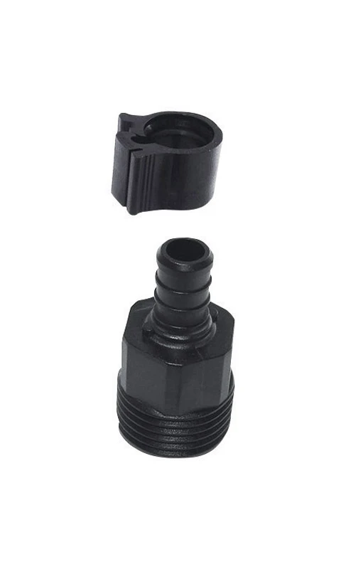 Flair-It PEXLock 1/2 in. PEX x 3/4 in. Dia. PEX Garden Hose Swivel