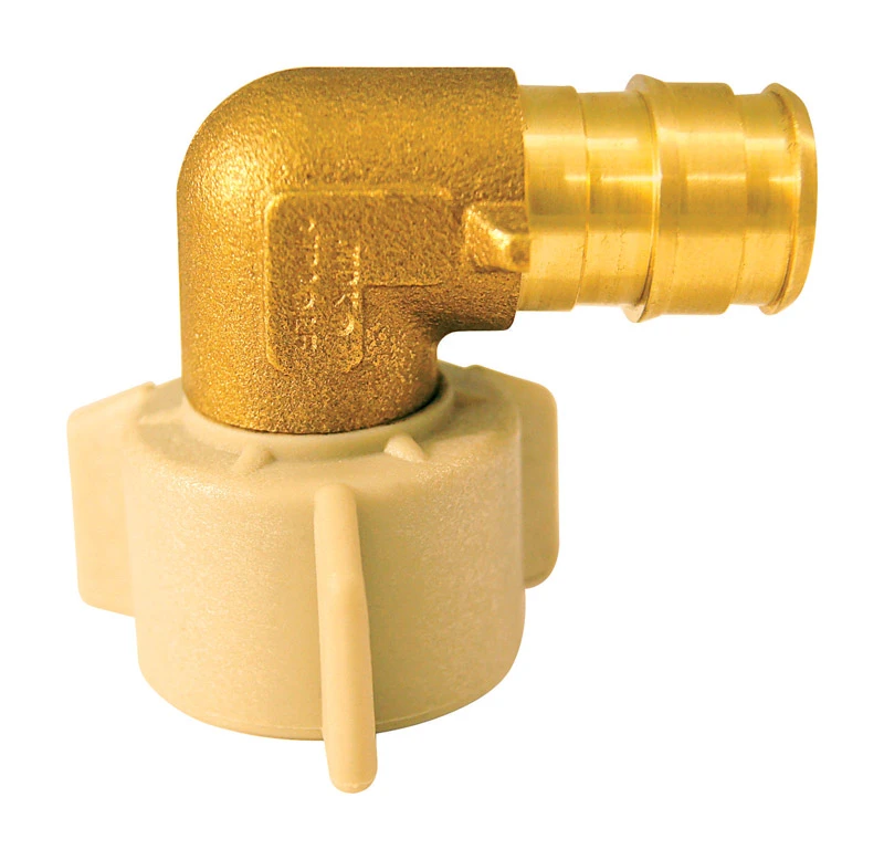 Apollo Expansion PEX / Pex A 1/2 in. PEX x 1/2 in. Dia. FPT Brass Elbow