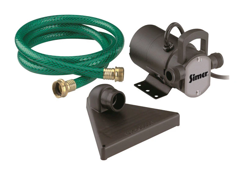 Simer Mini-Vac Thermoplastic Utility Pump Kit 1/12 hp