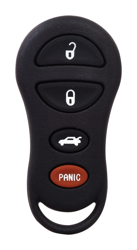 Duracell Self Programmable Remote Automotive Replacement Key MOPAR GQ43VT17T 4-Button Remote L