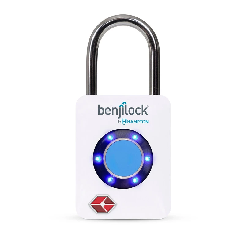 BenjiLock By Hampton 1.7 in. H x .75 in. W Die-Cast Zinc Resettable Combination Luggage Lock 1 p