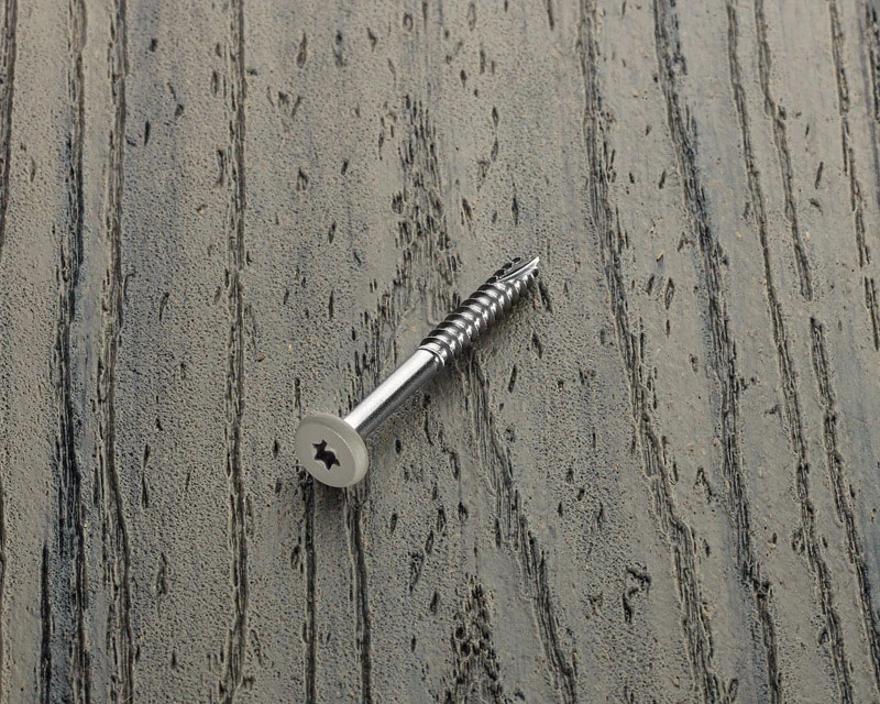 Starborn Deckfast No. 9 x 1-7/8 in. L Star Pan Head Epoxy Coated Fascia Screws 100 pk