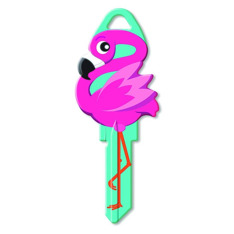 Hy-Ko Flamingo House Key Blank SC1 XL Single sided