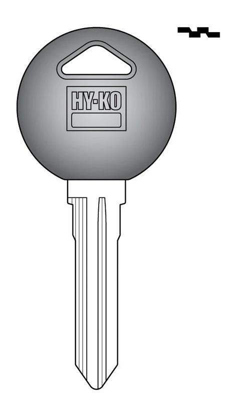 Hy-Ko Traditional Key Automotive Key Blank Double sided For Mazda