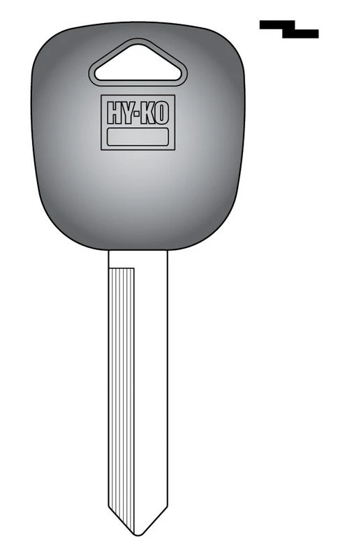 Hy-Ko Automotive Key Blank Double sided For Ford