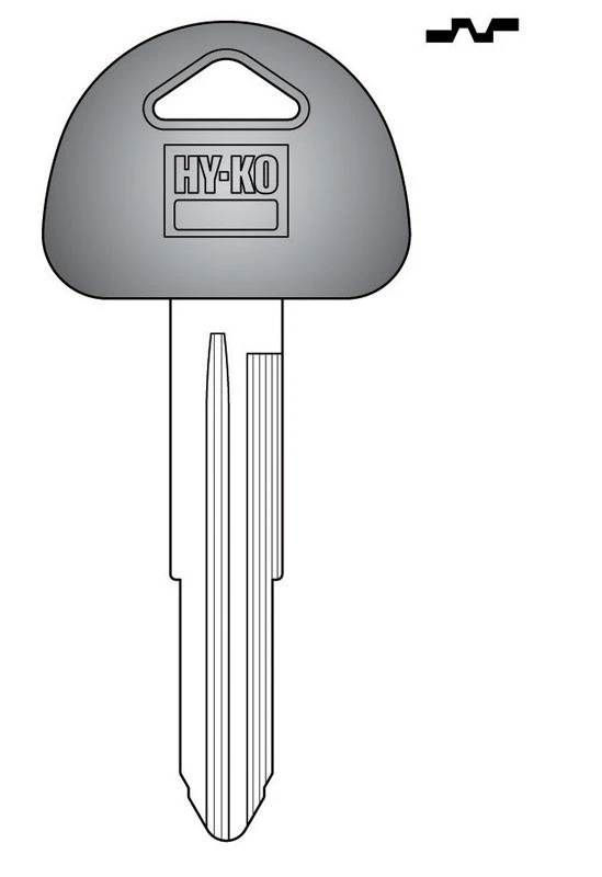 Hy-Ko Traditional Key Automotive Key Blank Double sided For Suzuki