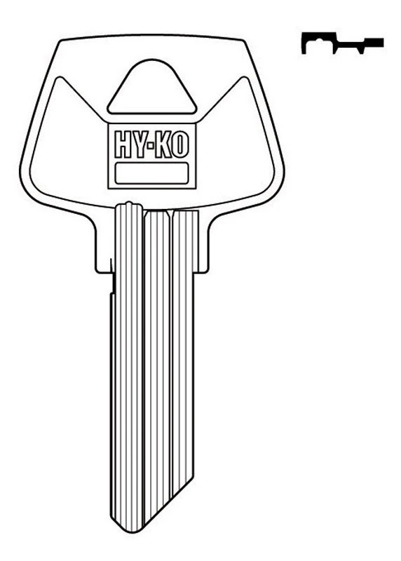 Hy-Ko Home House/Office Key Blank S32 Single sided For Sargent Key Locks