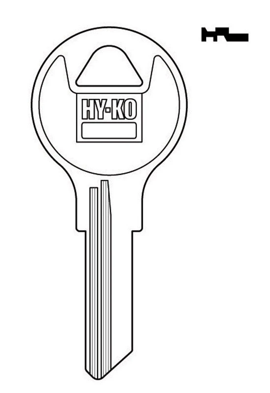 Hy-Ko Home House/Office Key Blank AP1 Single sided For Chicago Lock