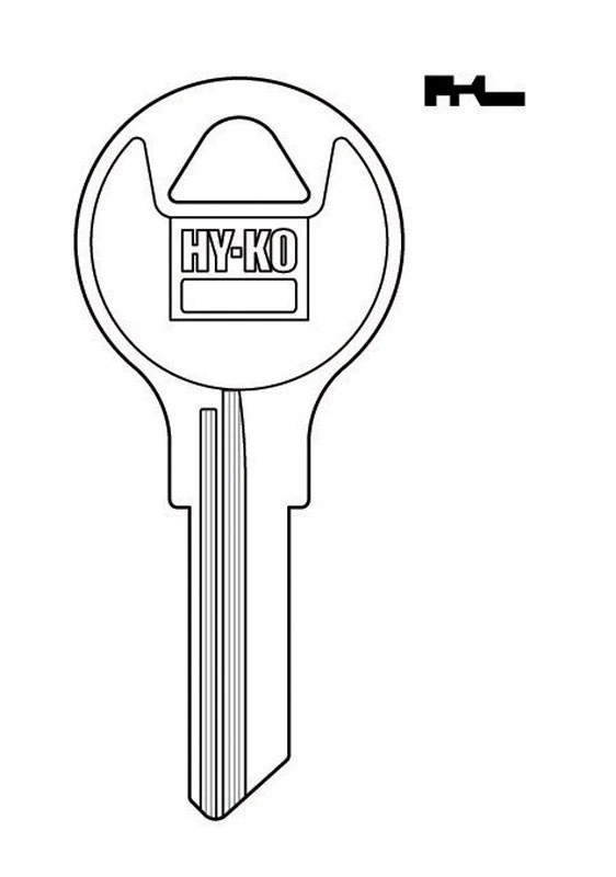 Hy-Ko Home House/Office Key Blank AP2 Single sided For Chicago Lock