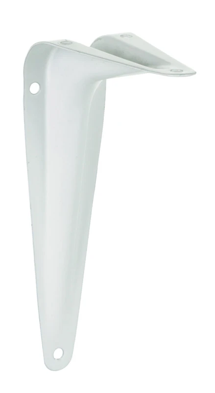 Ace White Steel Shelf Support 18 Ga. 4 in. L 100 lb.