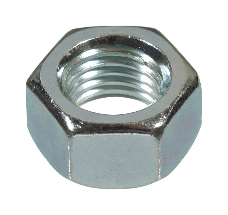 Hillman 9/16 in. Zinc-Plated Steel SAE Hex Nut 50 pk