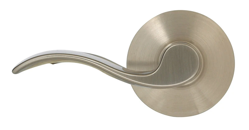 Schlage Accent Satin Nickel Passage Lever Right or Left Handed Schlage Accent Satin Nickel Passage Lever Right or Left Handed