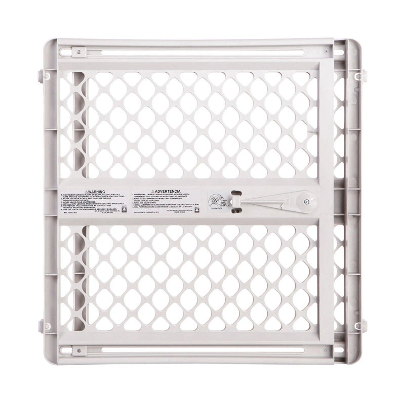 North States Industries Inc North States Gray 26 in. H x 26 42 in. W Plastic Child Safety Gate Klem s
