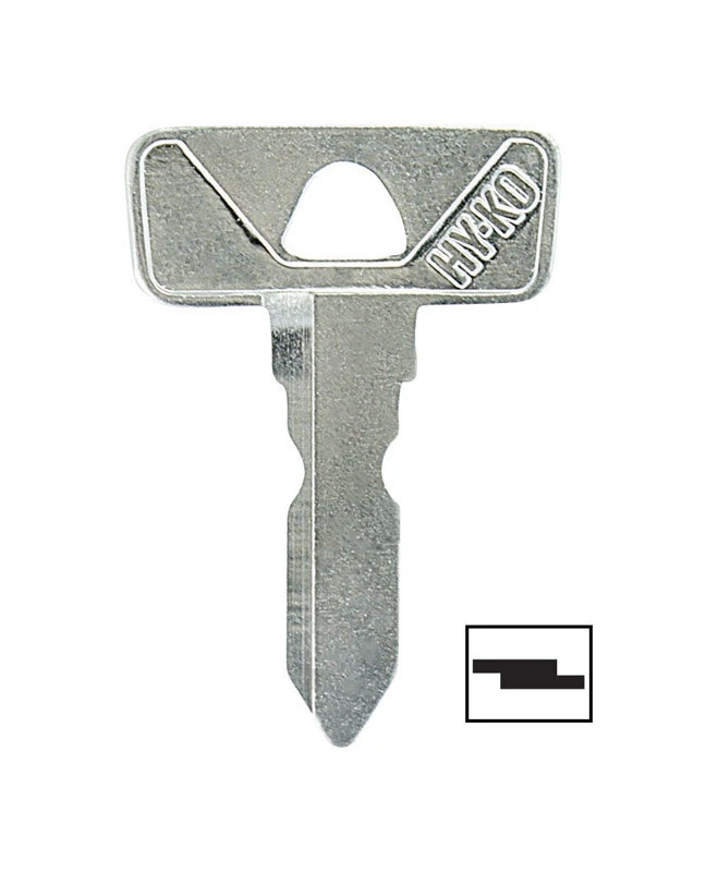 HY-KO PRODUCTS CO Hy-Ko Automotive Key Blank Single sided