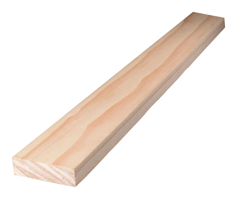 Alexandria Moulding 3 in. W x 2 ft. L x 1 in. Pine Board