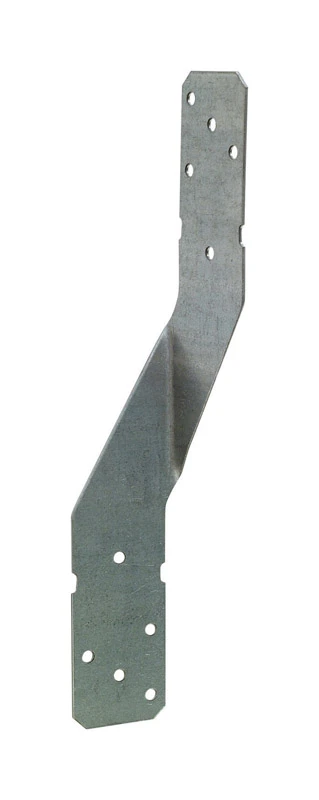 Simpson Strong-Tie 1.44 in. H x 8 in. W 18 Ga. Steel Hurricane Tie