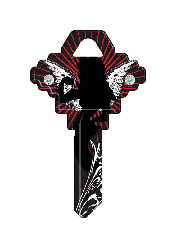 Hy-Ko Fairy House Key Blank SC1-FRBL Single sided For Schlage Locks