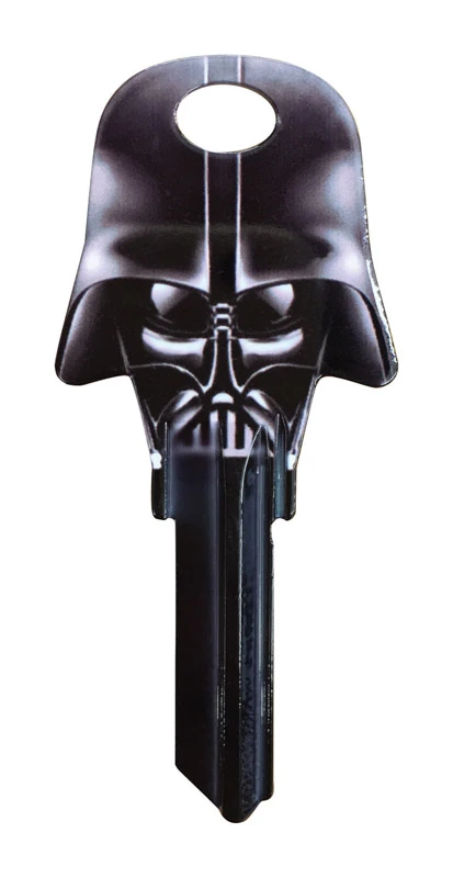 Hillman Star Wars Darth Vader House/Padlock Universal Key Blank Double Hillman Star Wars Darth Vader House/Padlock Universal Key Blank Double