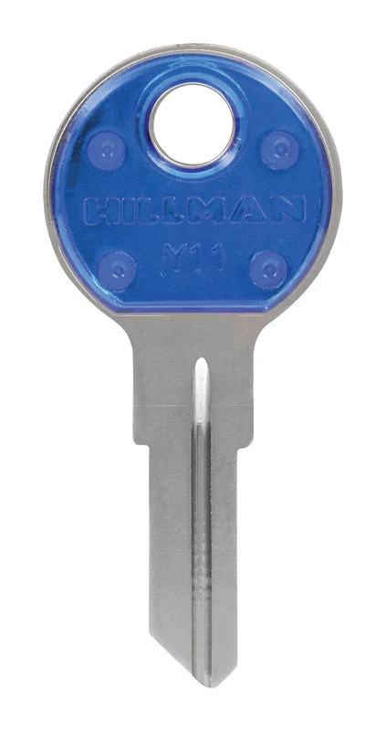 Hillman ColorPlus Traditional Key House/Office Key Blank Single sided