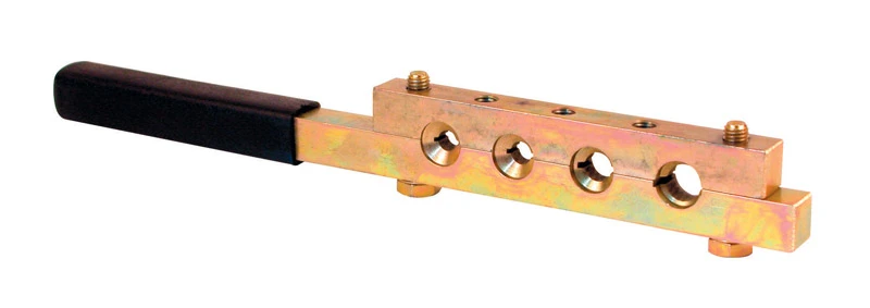 Prime-Line 4.9 in. W x 1 in. L Steel Swage-It Tool
