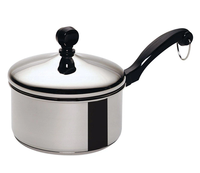 Farberware Classic Series Stainless Steel Saucepan 1 qt. Silver