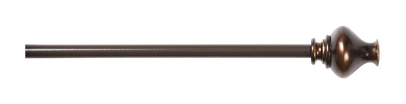 Umbra Curtain Rod 48 in. L Bronze Urn