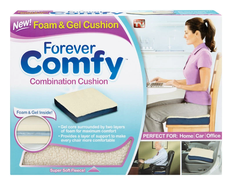 Forever Comfy As Seen On TV Cushion Foam/Gel 1 pk