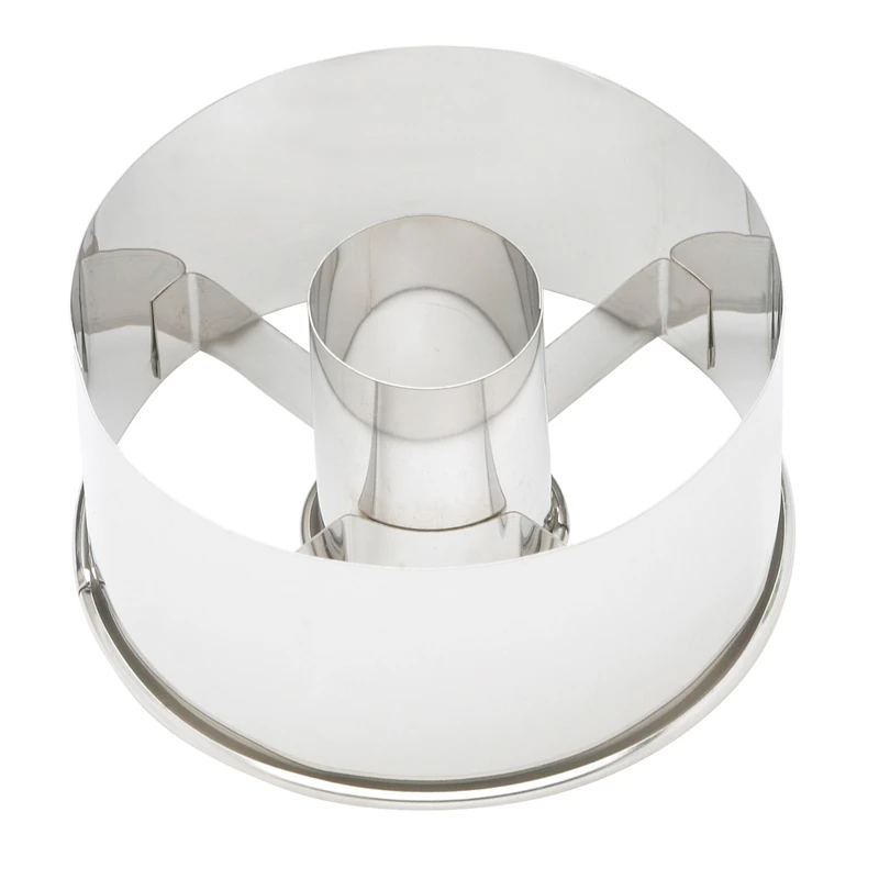 Ateco 3-1/2 in. W Silver Stainless Steel Donut Cutter