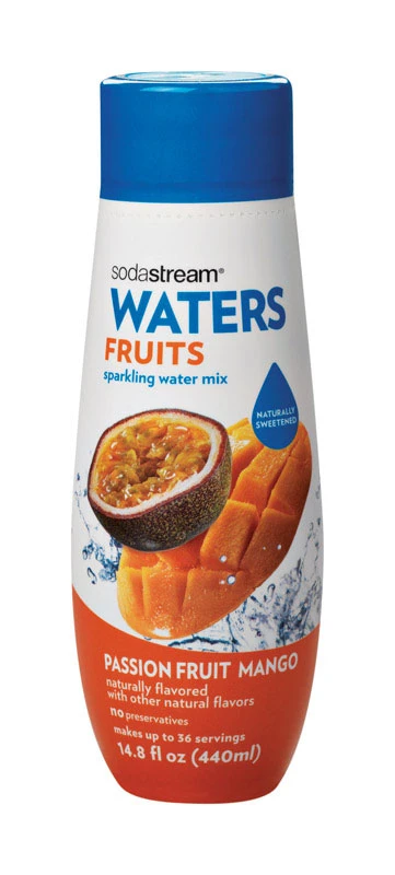 SodaStream Waters Fruits Passion Fruit Mango Sparkling Water Mix 14.8 oz. 1 pk