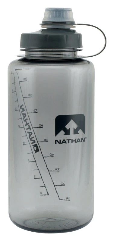 Nathan 34 oz. BigShot Water Bottle Gray