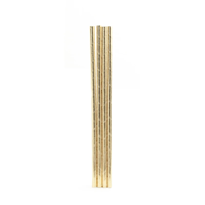 KIKKERLAND Gold Paper Straws