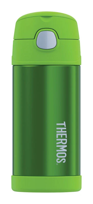Thermos FUNtainer 12 oz. Vacuum Insulated Thermos Bottle Lime Green