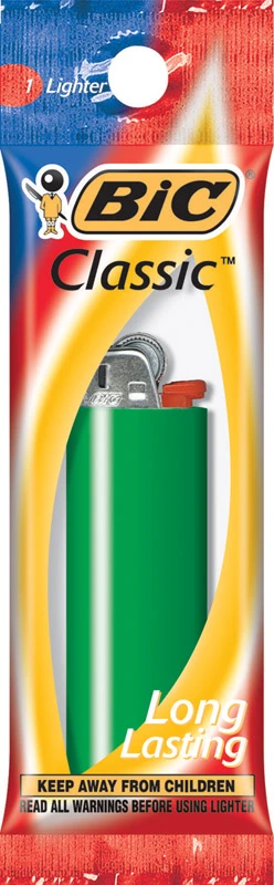 Bic Green Disposable Lighter 1 pk
