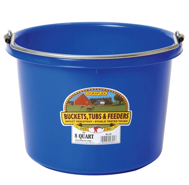 Little Giant 8 qt. Bucket Blue