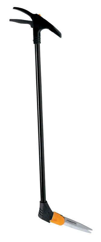Fiskars Long-Handle Swivel Steel Straight Edge Grass Shear