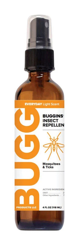 Bugg Products Buggins Insect Repellent Liquid For Mosquitoes/Ticks 4 oz.