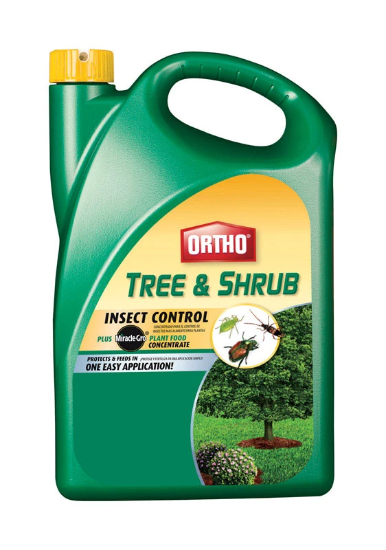 Ortho Tree and Shrub Plant Food Plus Insect Killer 64 oz.