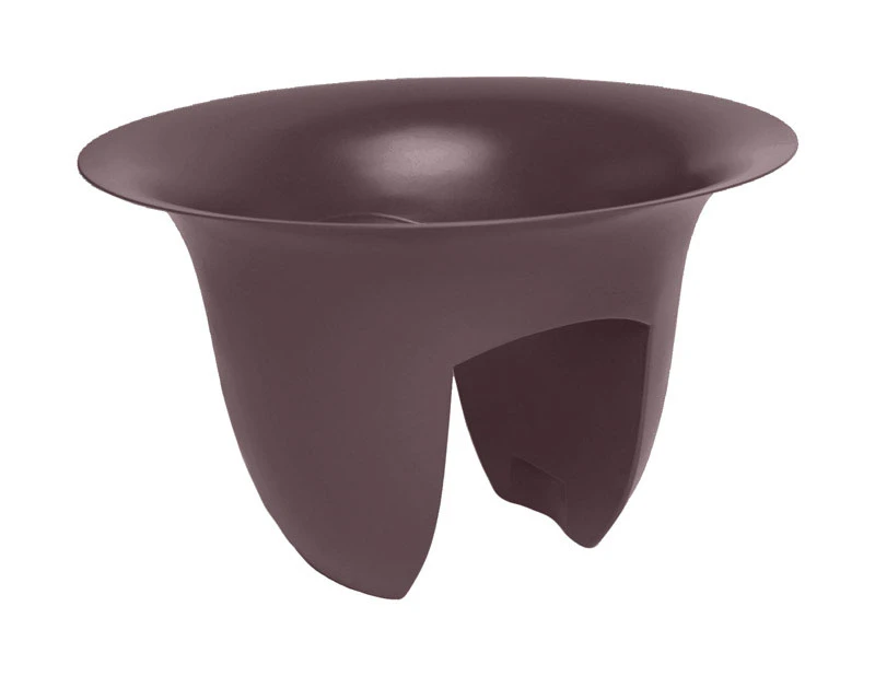 Bloem 18 in. W Plastic Modica Deck Rail Planter Exotica