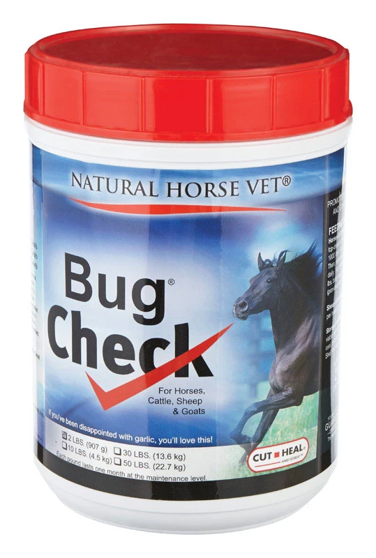 Bug Check Solid Reduce Fly Supplement For Horse 2 lb.