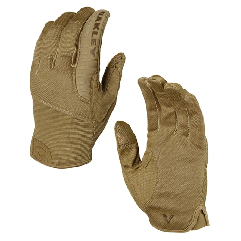 Oakley Factory Lite Tactical Men's Polyester/Spandex Blend All Purpose Gloves Coyote XL 1 pa