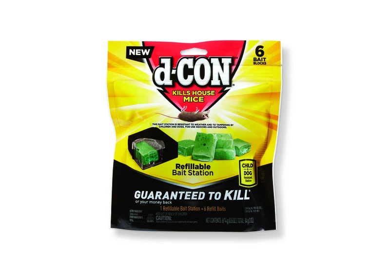 D-Con Bait Station Blocks For Mice