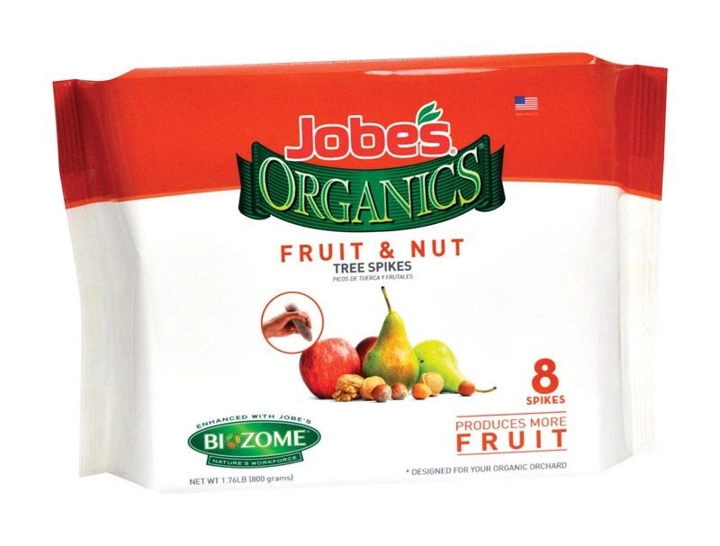 Jobe's Organics Organic Tree Fertilizer Stake 8 pk